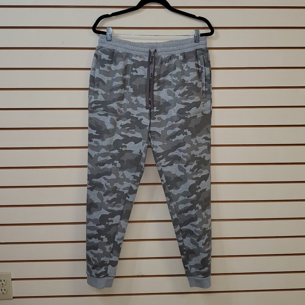 JOHNNIE-O TRAINER CAMO JOGGER GRAY